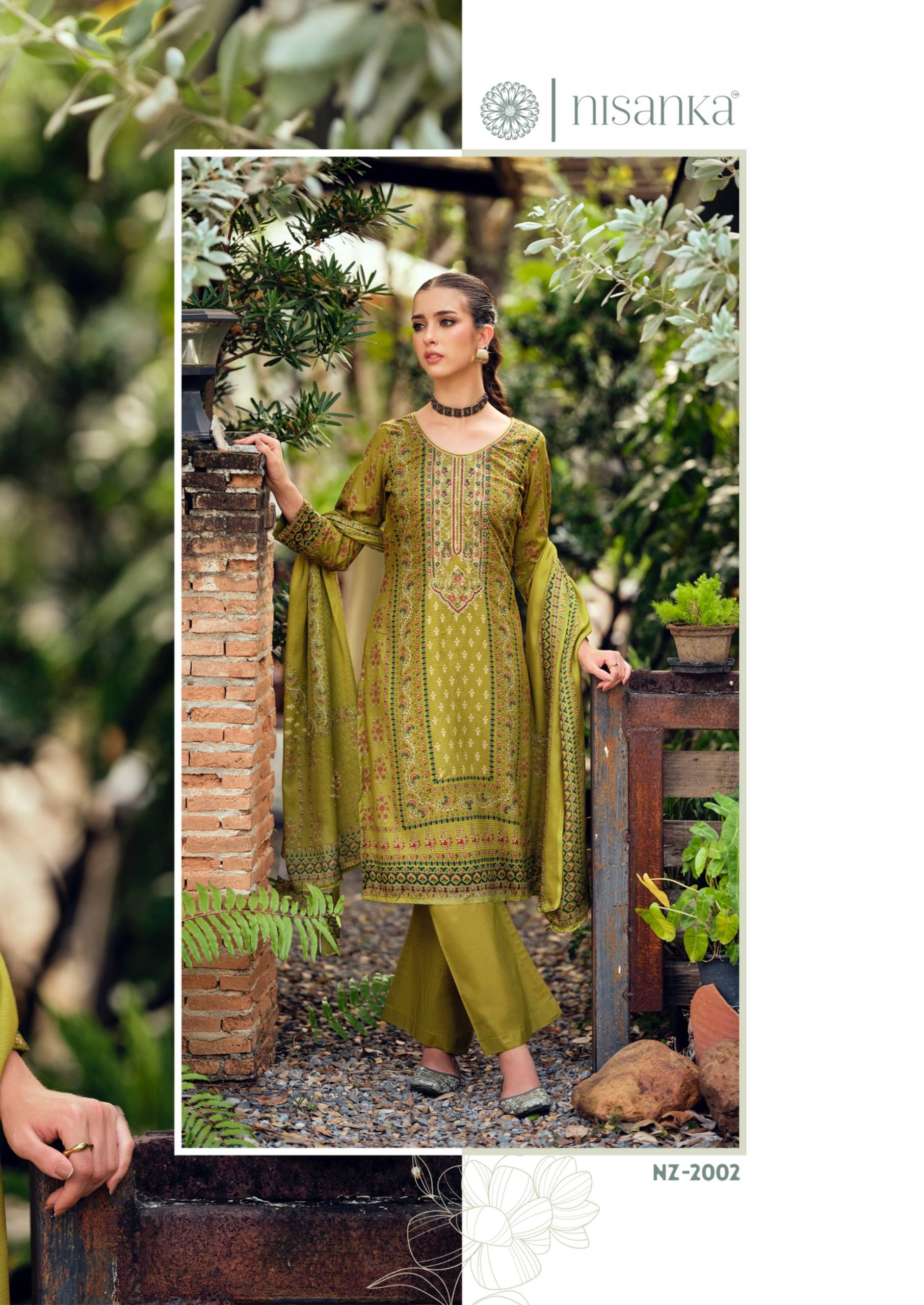 NIZAAM VOL 2 By NISANKA 2001 To 2004 Series Stylish Beautiful Colourful VISCOSE Dresses At Wholesale Price